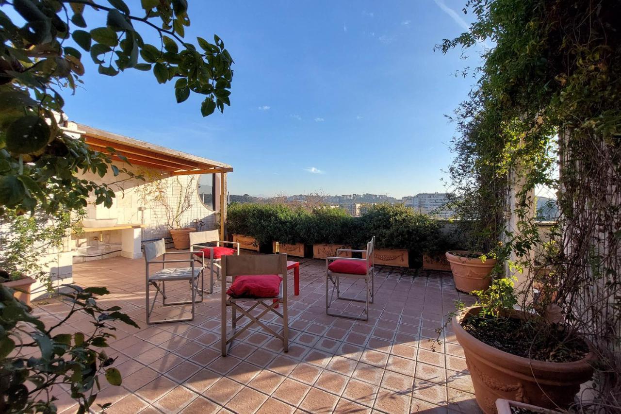 Beautiful Loft In Ponte Milvio With Terrace Lejlighed