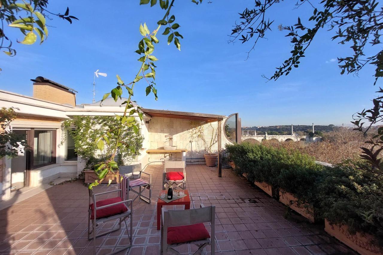 Beautiful Loft In Ponte Milvio With Terrace Lejlighed *