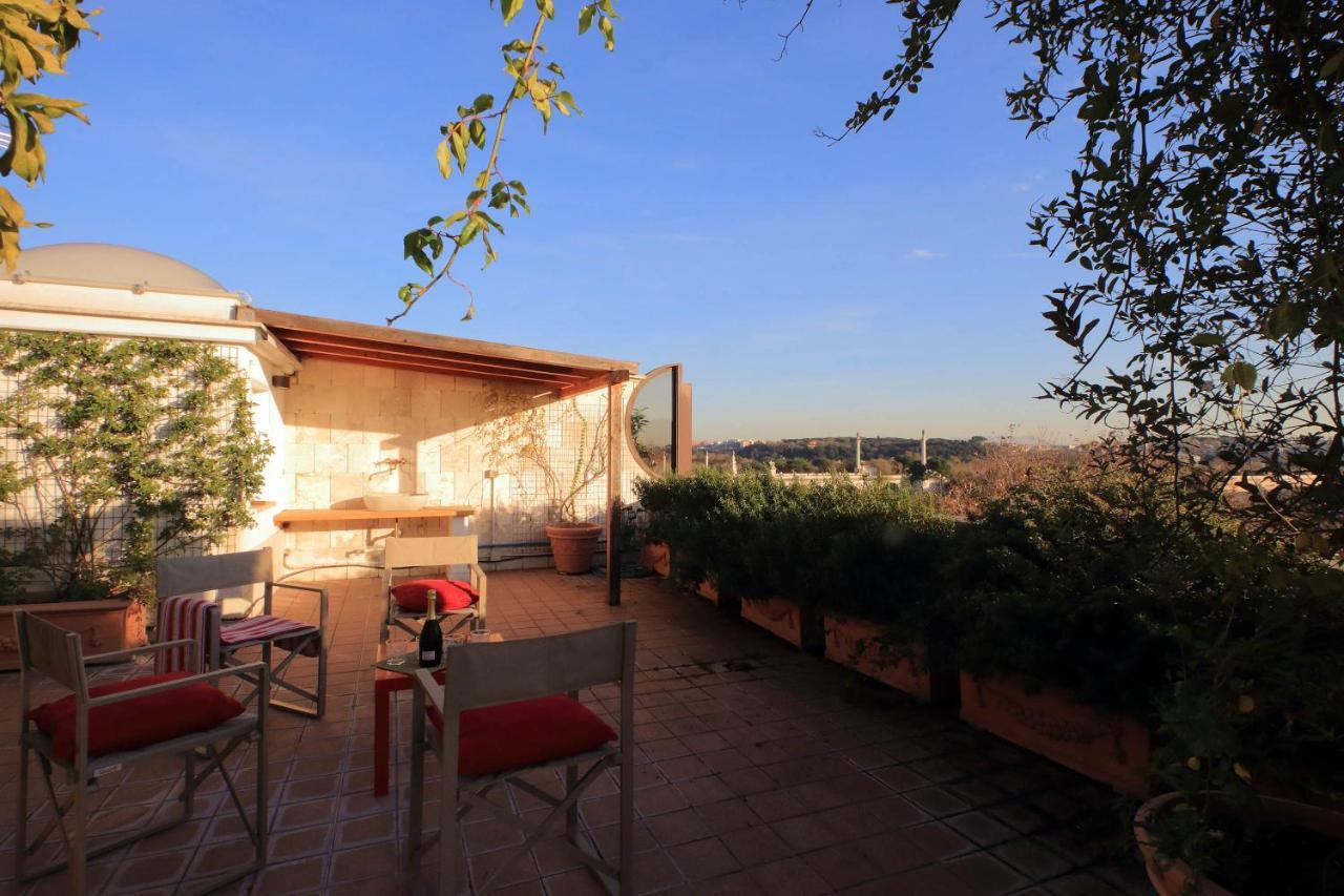 Lejlighed Beautiful Loft In Ponte Milvio With Terrace Rom