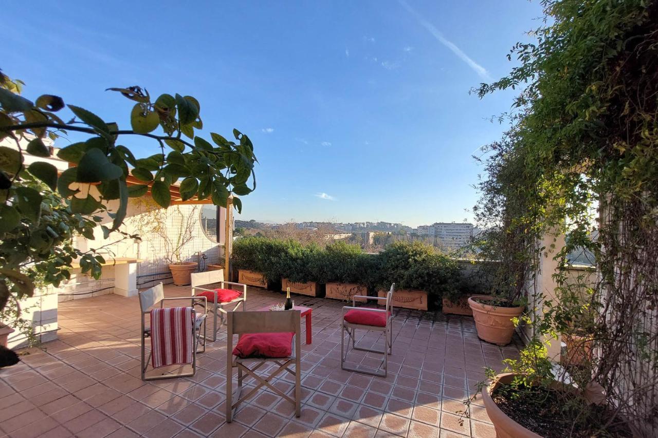 Beautiful Loft In Ponte Milvio With Terrace Lejlighed