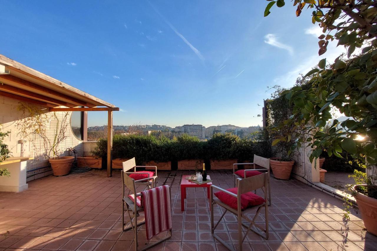 Beautiful Loft In Ponte Milvio With Terrace Lejlighed Rom